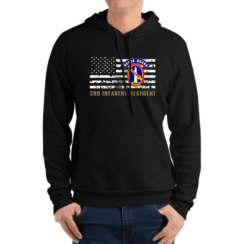 3Rd Infantry Regiment Unisex Hooded Sweatshirt Men Black