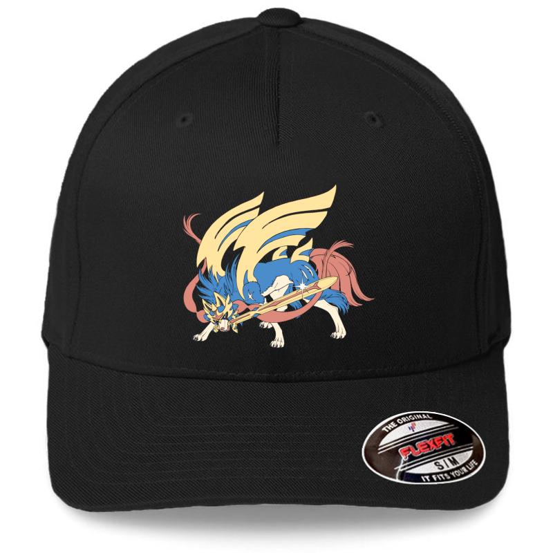 Zacian Flexfit Baseball Cap  Black