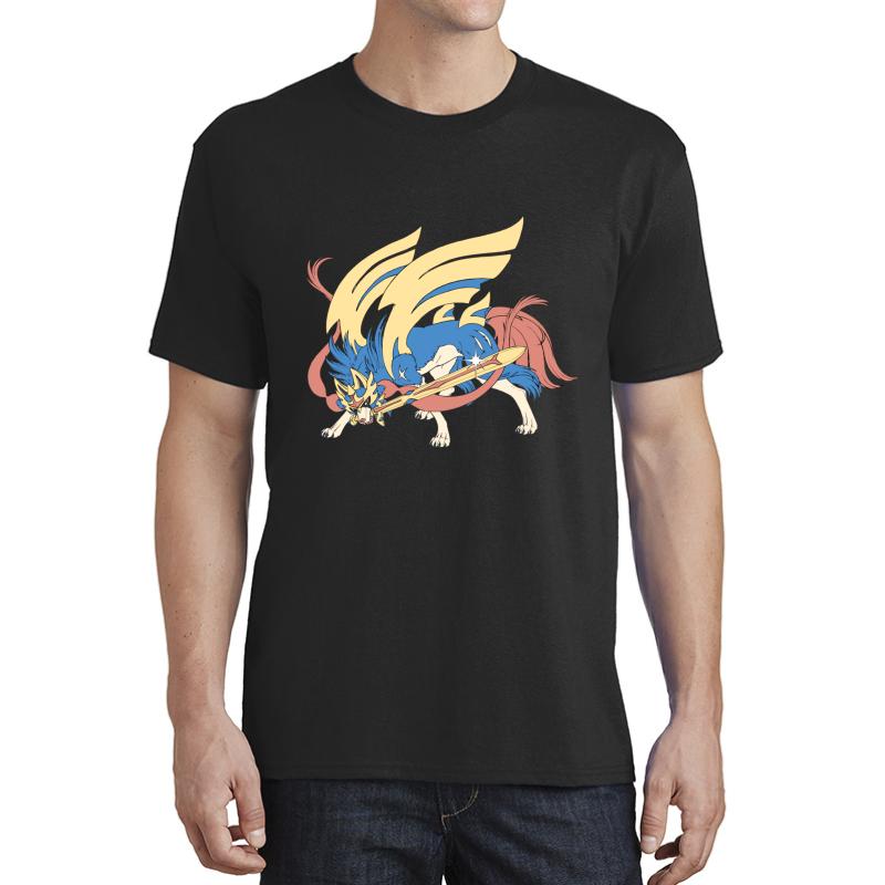 Zacian Unisex T-Shirt Men Black