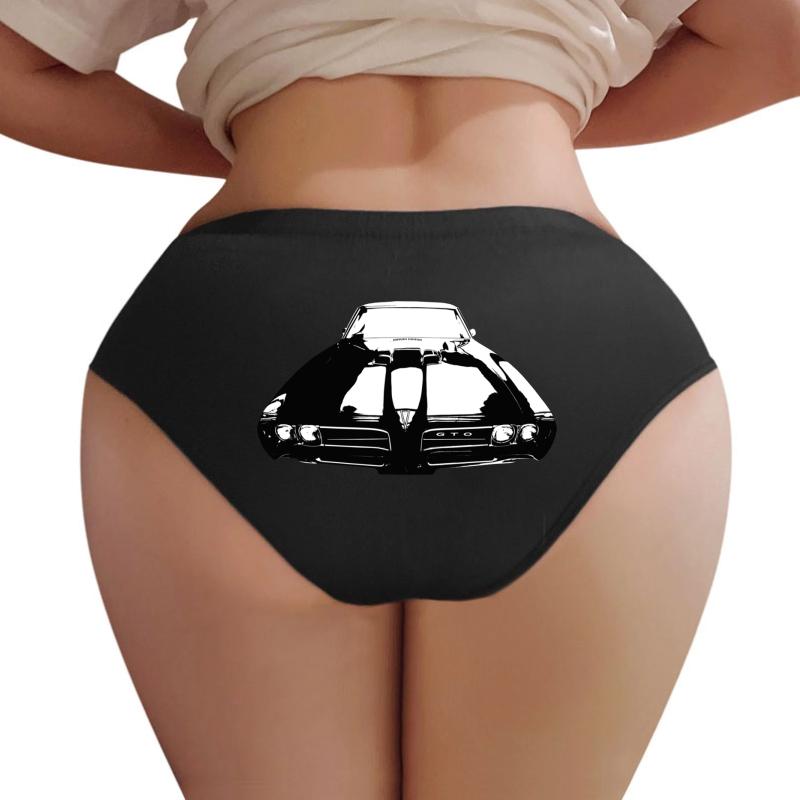 1969 Gto Women Underwear Panties Women Black