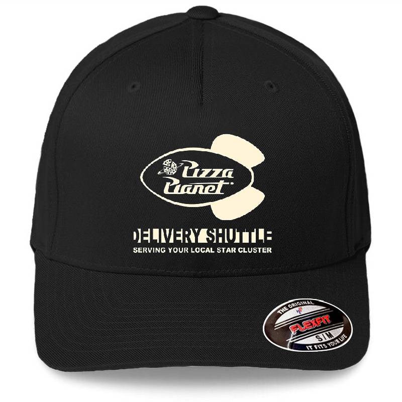 Pizza Planet Delivery Service Premium Flat Bill Snapback Caps