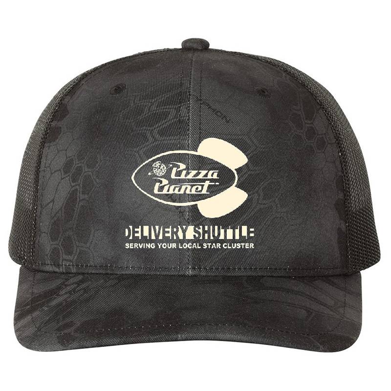 Pizza Planet Delivery Service Premium Flat Bill Snapback Caps