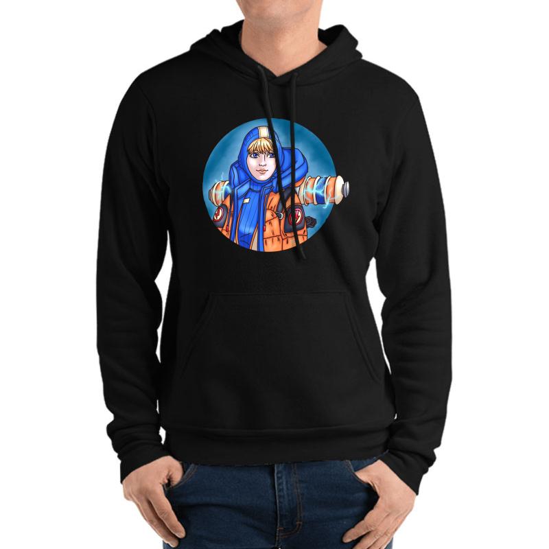 Apex Legends - Wattson Unisex Hooded Sweatshirt Men Black