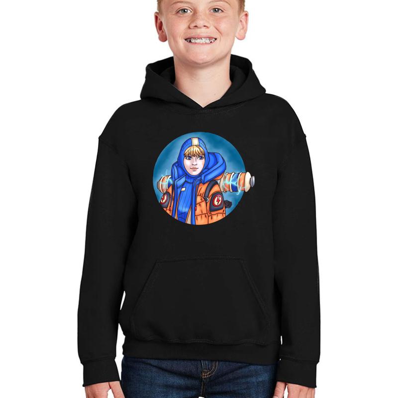 Apex Legends - Wattson Youth Hooded Sweatshirt Boy Black