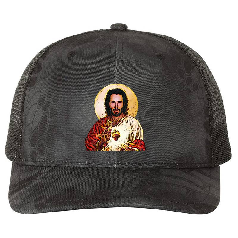 Holy Keanu - T-Shirts, Gadgets & Face Masks Flexfit Baseball Caps
