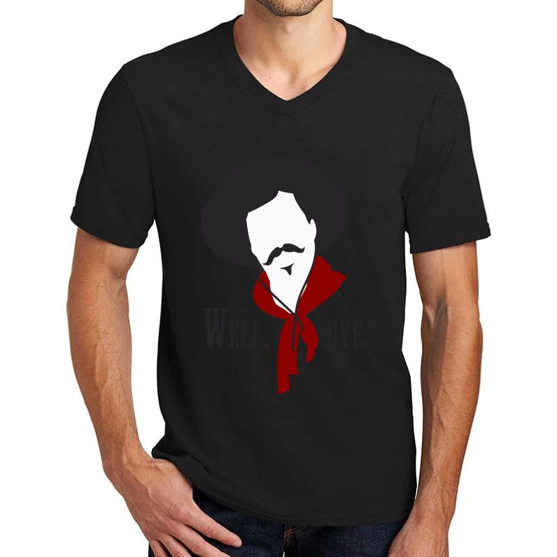 Tombstone: Curly Bill Unisex V-Neck T-Shirt Men Black