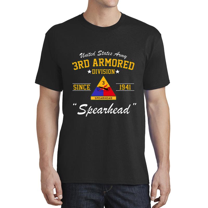 3Rd Armored Division Unisex T-Shirt Men Black