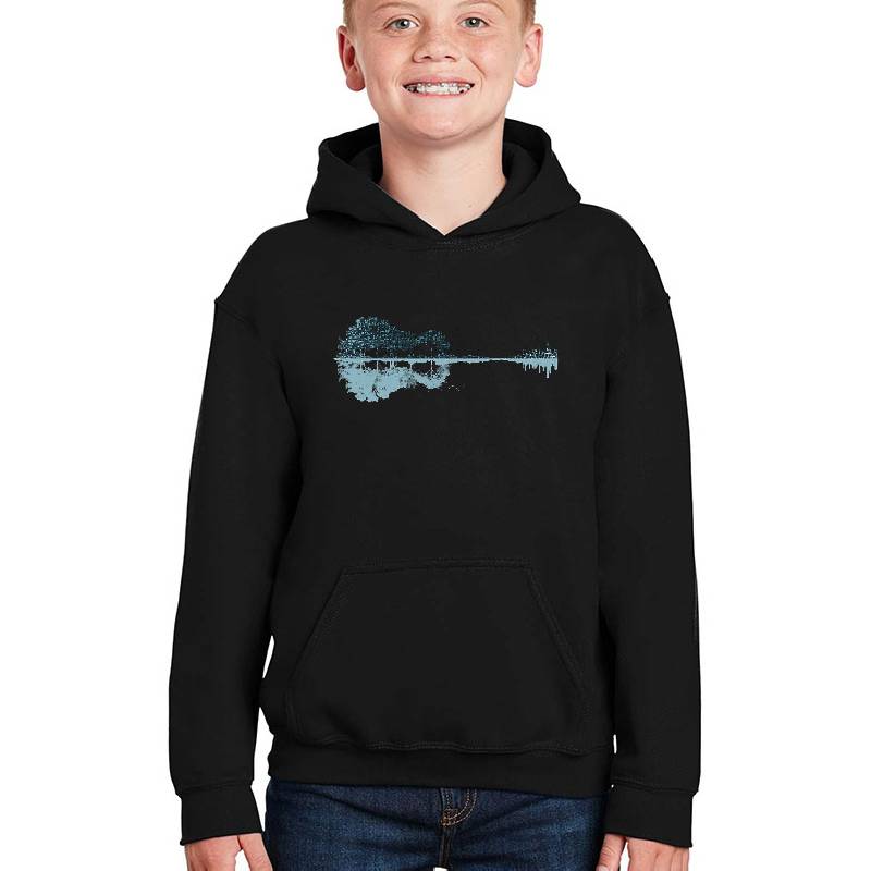 Nature Guitar - Musical Notes - Turquoise Unisex V-Neck T-Shirts