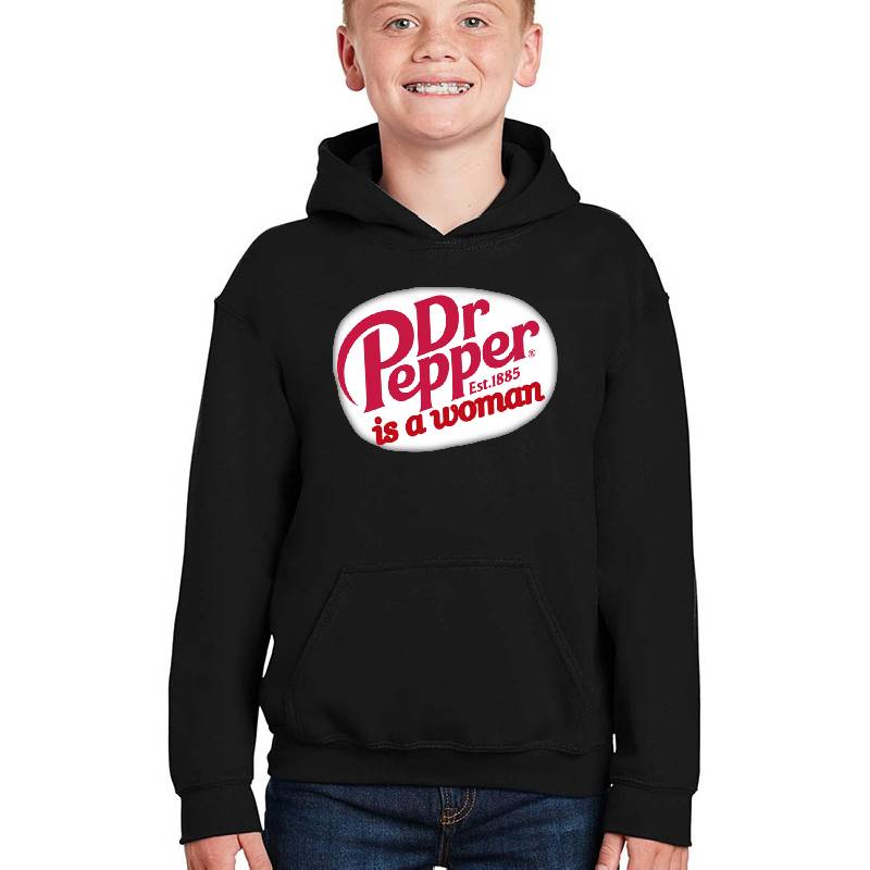 Dr.Pepper Is A Woman Unisex Hooded Sweatshirts