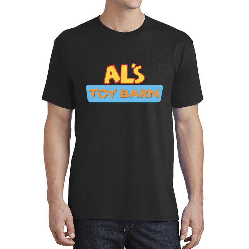 Al's Toy Barn Unisex T-Shirt Men Black