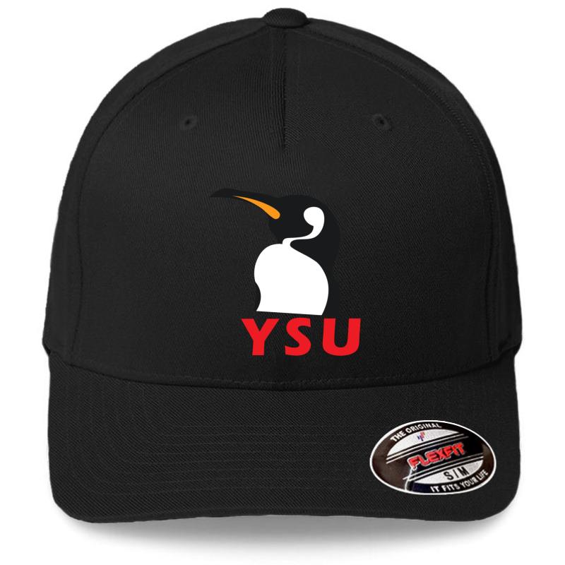 Ysu Penguin Flexfit Baseball Cap  Black