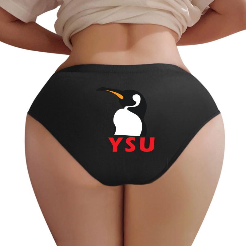 Ysu Penguin Women Underwear Panties Women Black