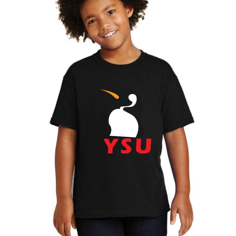 Ysu Penguin Youth T-Shirt Boy Black