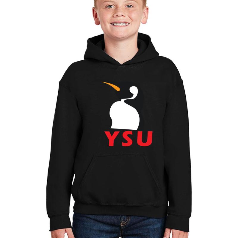 Ysu Penguin Youth Hooded Sweatshirt Boy Black