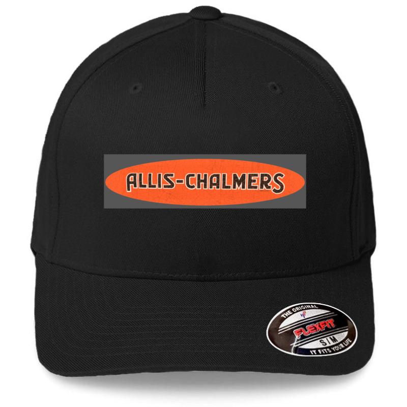 Allis Chalmers Usa Tractors Flexfit Baseball Cap  Black