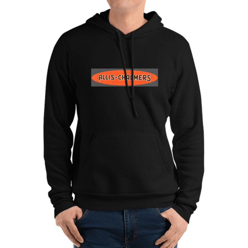 Allis Chalmers Usa Tractors Unisex Hooded Sweatshirt Men Black