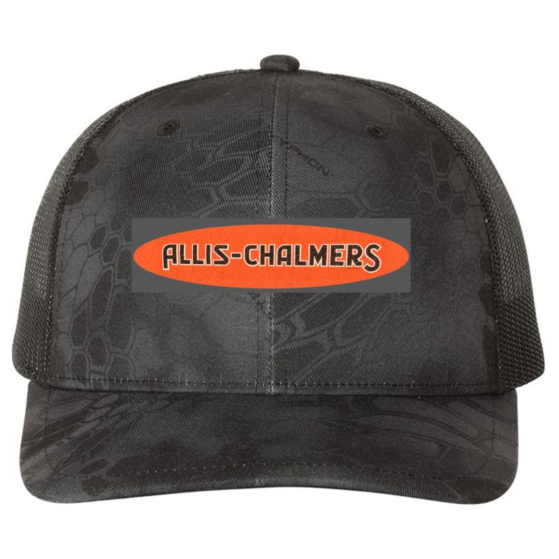 Allis Chalmers Usa Tractors Richardson Premium Trucker Snapback Cap  Kryptek Typhon Black