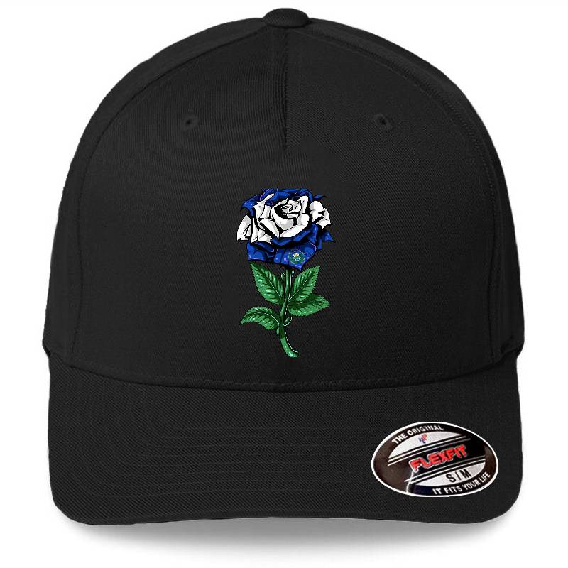 El Salvador Flag Salvadoran Premium Flat Bill Snapback Caps