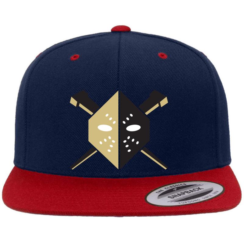 Wheeling Nailers Premium Flat Bill Snapback Cap  Navy