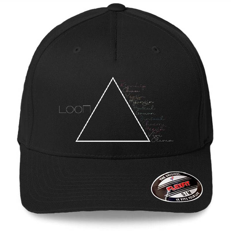 Dark Side of the LOONA Premium Flat Bill Snapback Caps