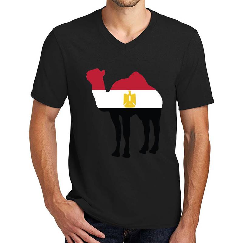Egypt Camel Flag Premium Flat Bill Snapback Caps