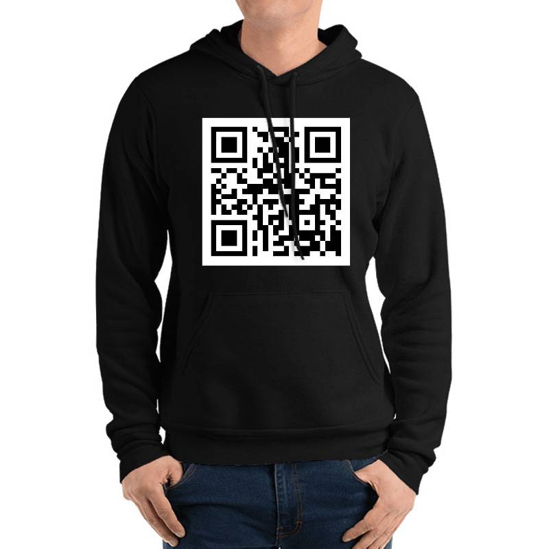 Funny QR Code linking to PornHub Unisex T-shirts