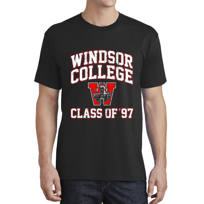 Windsor College Class Of 97 Scream 2  Unisex T-Shirt Men Black