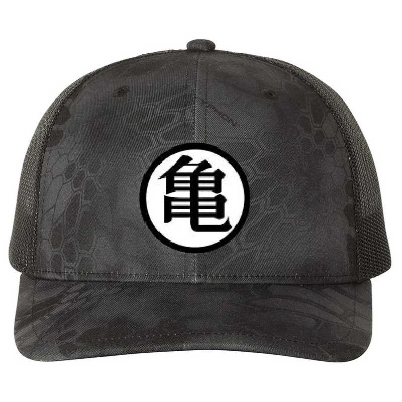 Master Roshi Cap GokuMaster Roshi Gui Chest Emblem Richardson Premium Trucker Snapback ...