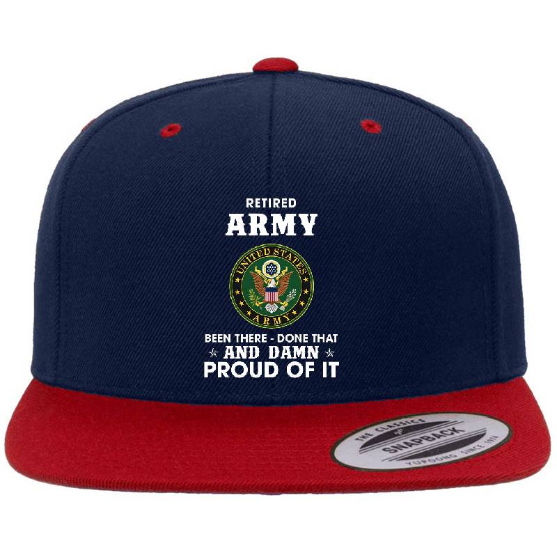 Retired Army Unisex V-Neck T-Shirts