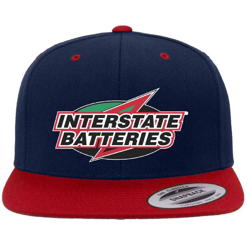 Interstate Batteries Richardson Premium Trucker Snapback Caps