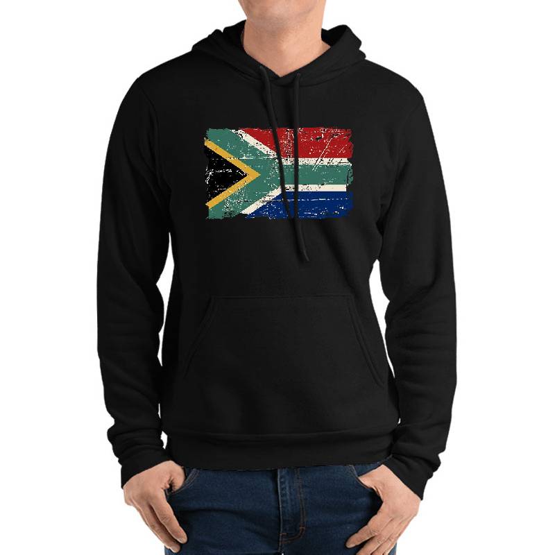 South Africa Flag - Vintage Look Premium Flat Bill Snapback Caps