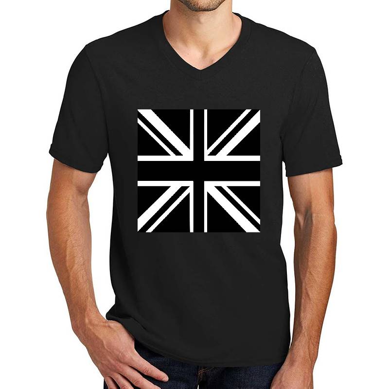 Newcastle United Black & White Union Jack Flag Unisex T-shirts