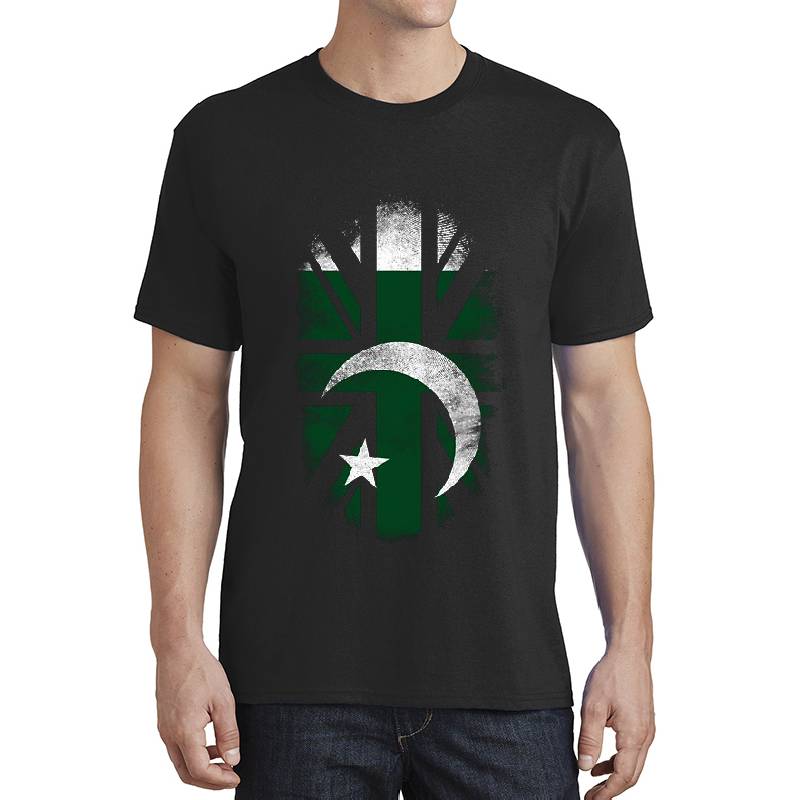 British Pakistani Flag - Pakistan and UK Pride T-Shirt Unisex Polo Jersey Sport Shirts