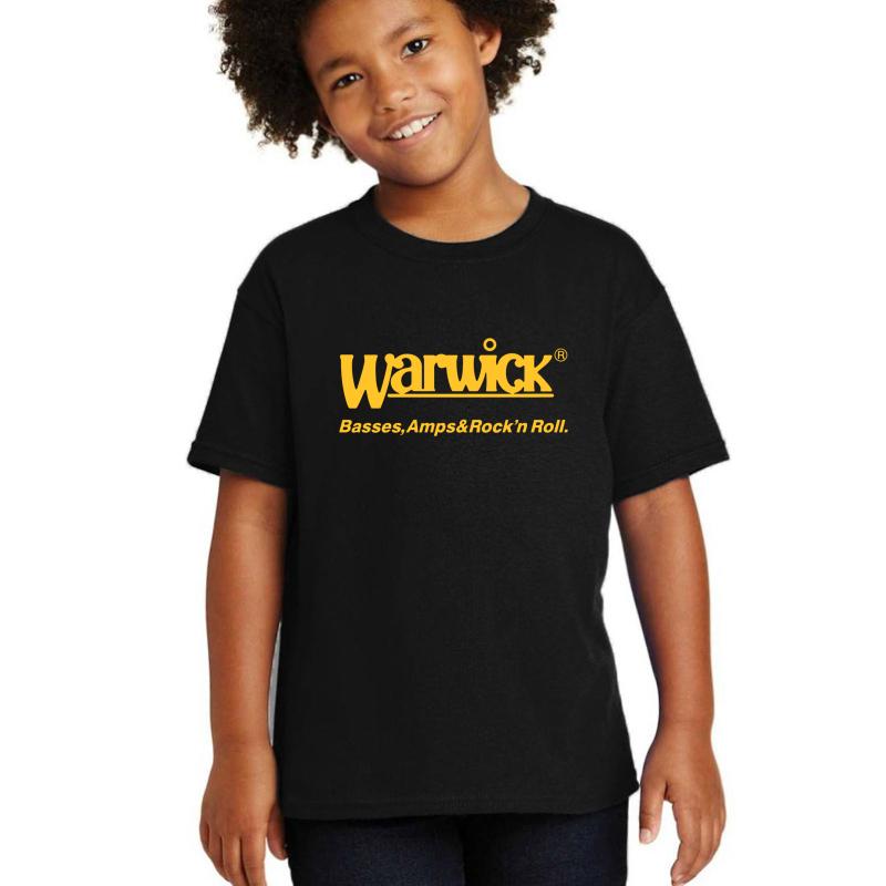 Warwick Basses Youth T-Shirt Boy Black