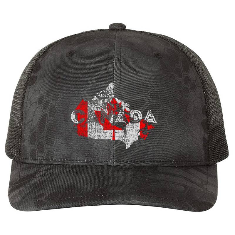 Canada Map Shape and Flag Unisex T-shirts