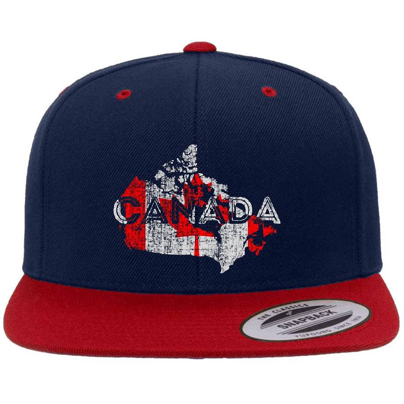 Canada Map Shape and Flag Unisex T-shirts