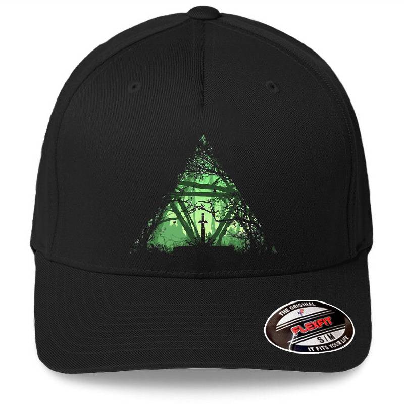 Sword in the Forest Premium Flat Bill Snapback Caps