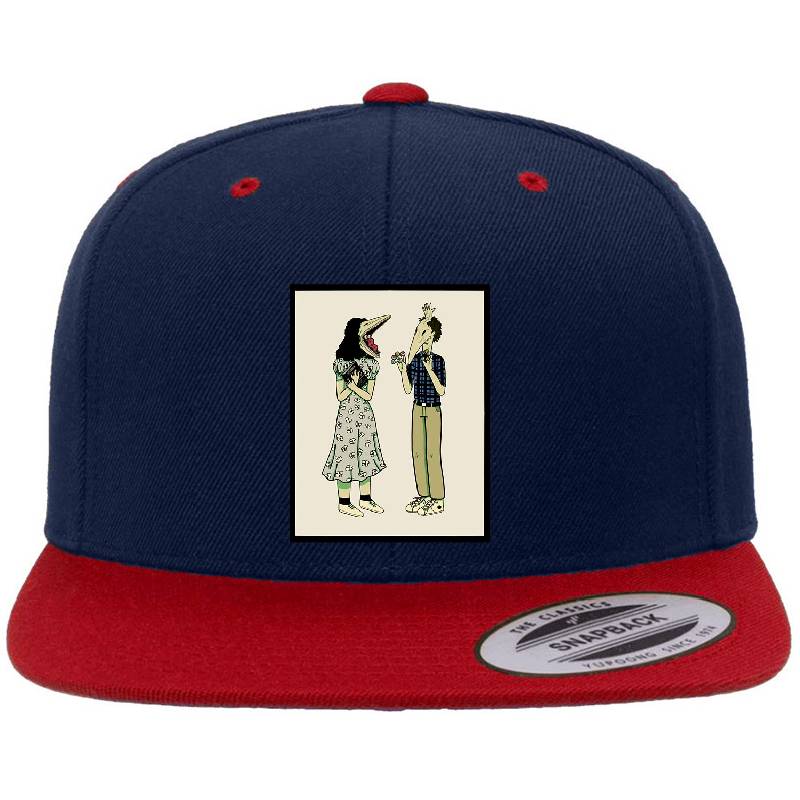 Beetlejuice Couple Barbara and Adam Maitland Coloured Print Richardson Premium Trucker Snapback Caps