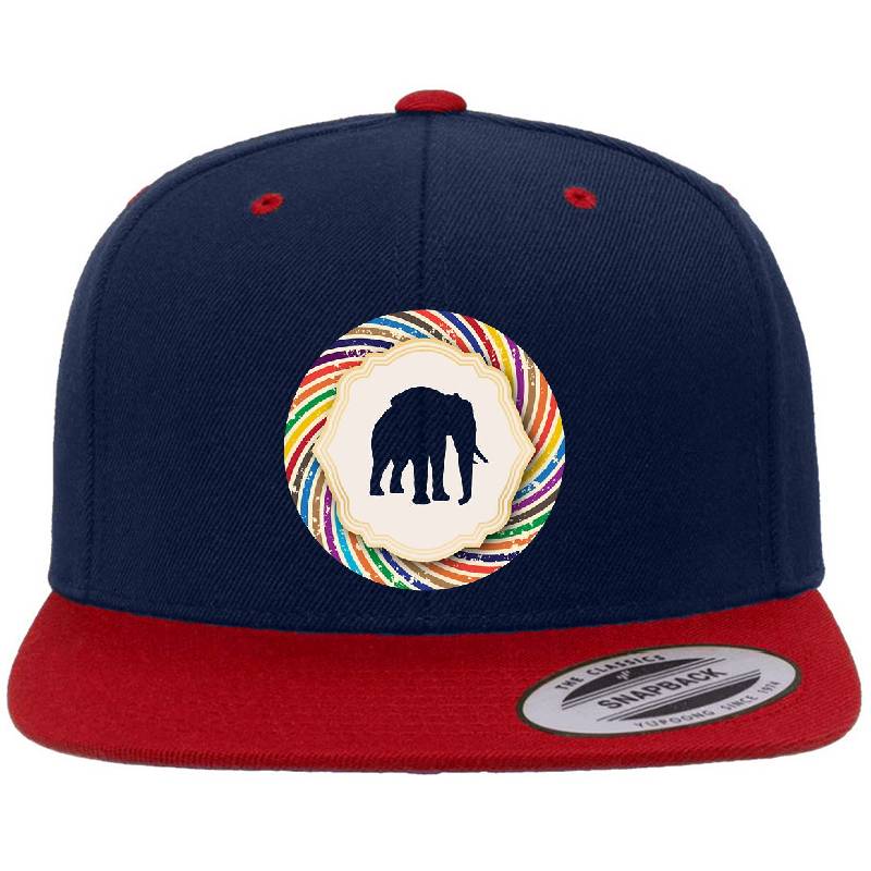 Elephant logo emblem Unisex T-shirts