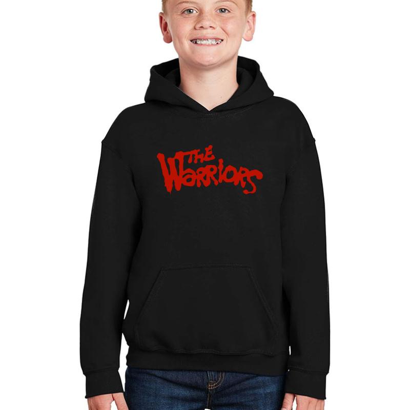 The Warriors Red Youth Hooded Sweatshirt Boy Black