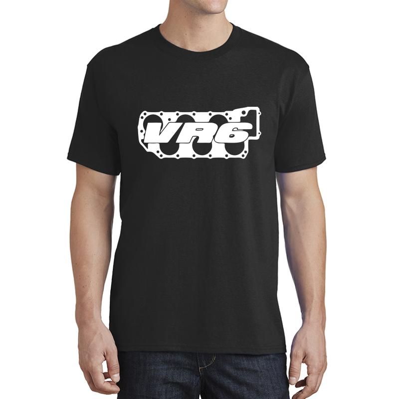 Vr6 Engine Engine Unisex T-Shirt Men Black