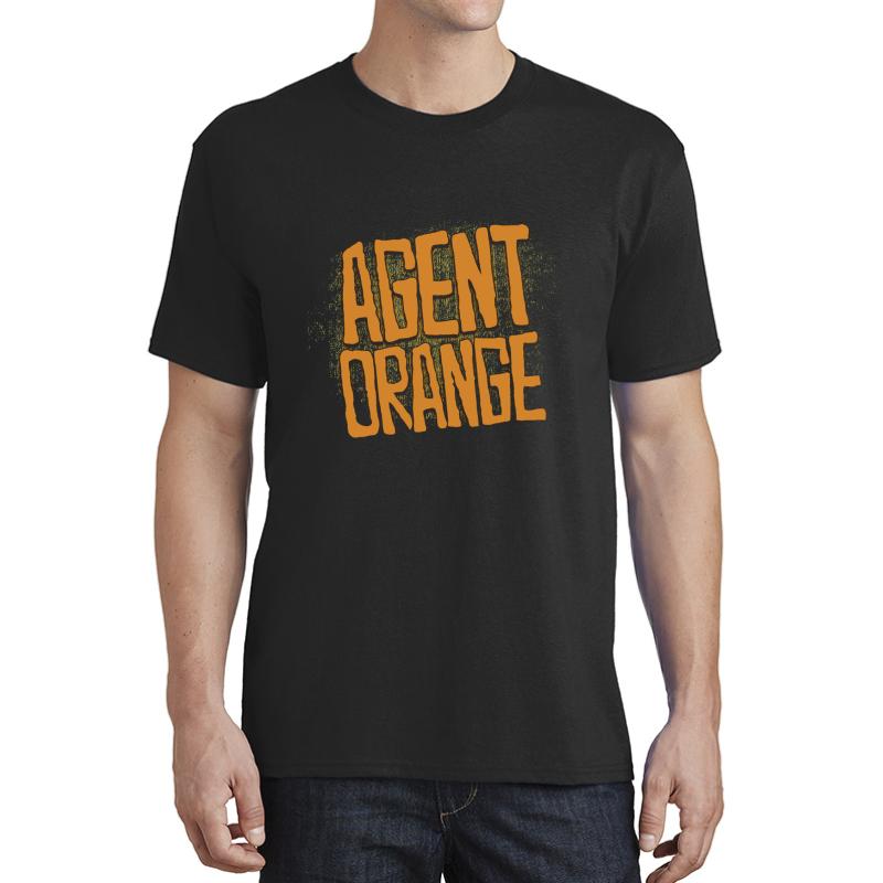 Agent Orange Unisex T-Shirt Men Black