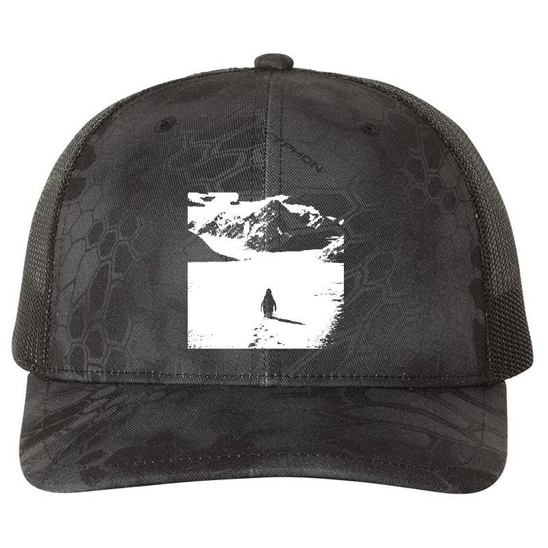 but why? be the penguin go where you are belong white nihilist Flexfit Baseball Caps