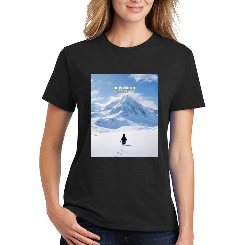 but why? be the penguin go where you are belong color1 Unisex T-Shirt