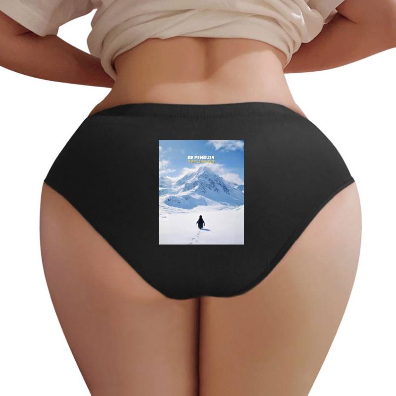but why? be the penguin go where you are belong color1 Women Underwear Panties