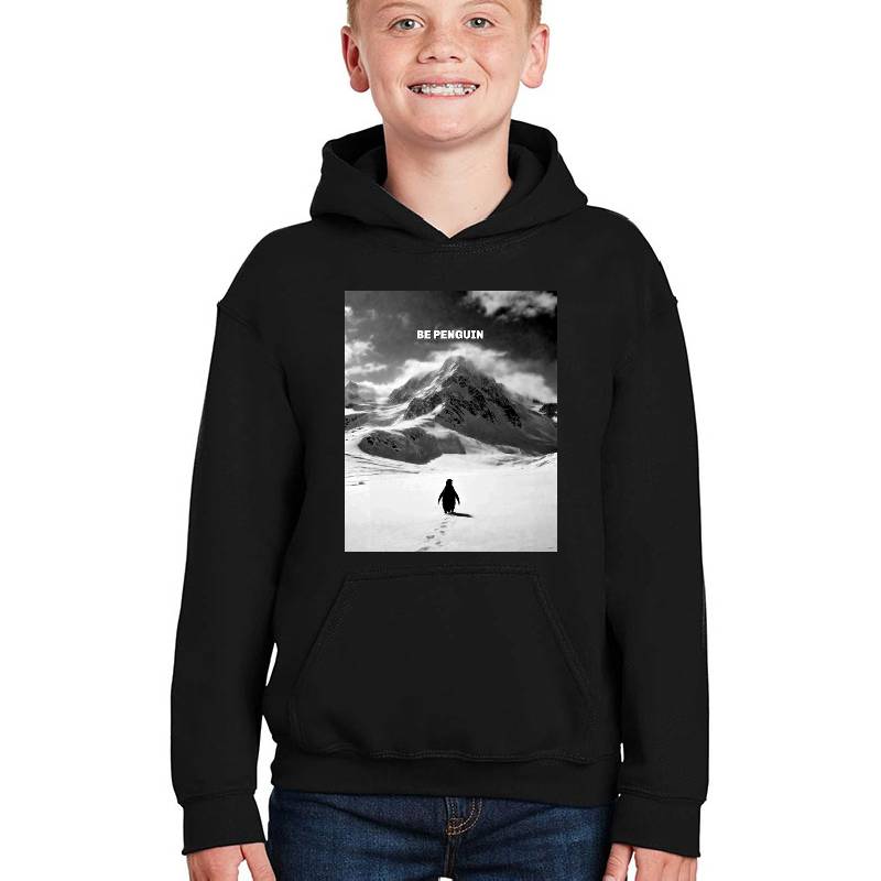 but why? be the penguin go where you are belong black and white2 nihilist Unisex T-shirts