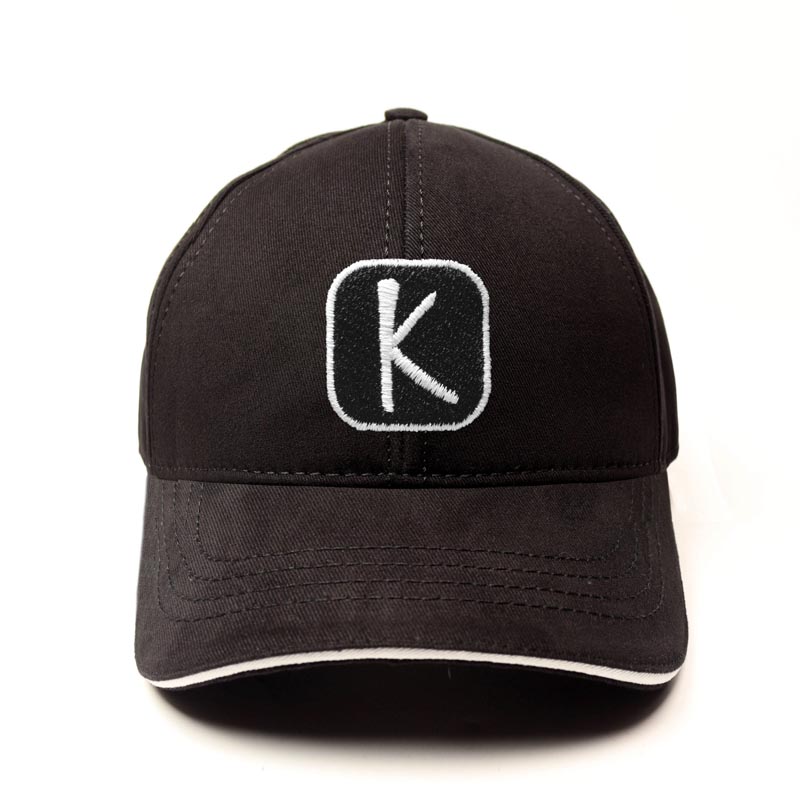 K Patch Embroidered Baseball Cap